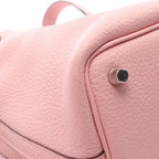 Hermes Handbag Picotin Lock PM Rose Sakura Leather — view 7