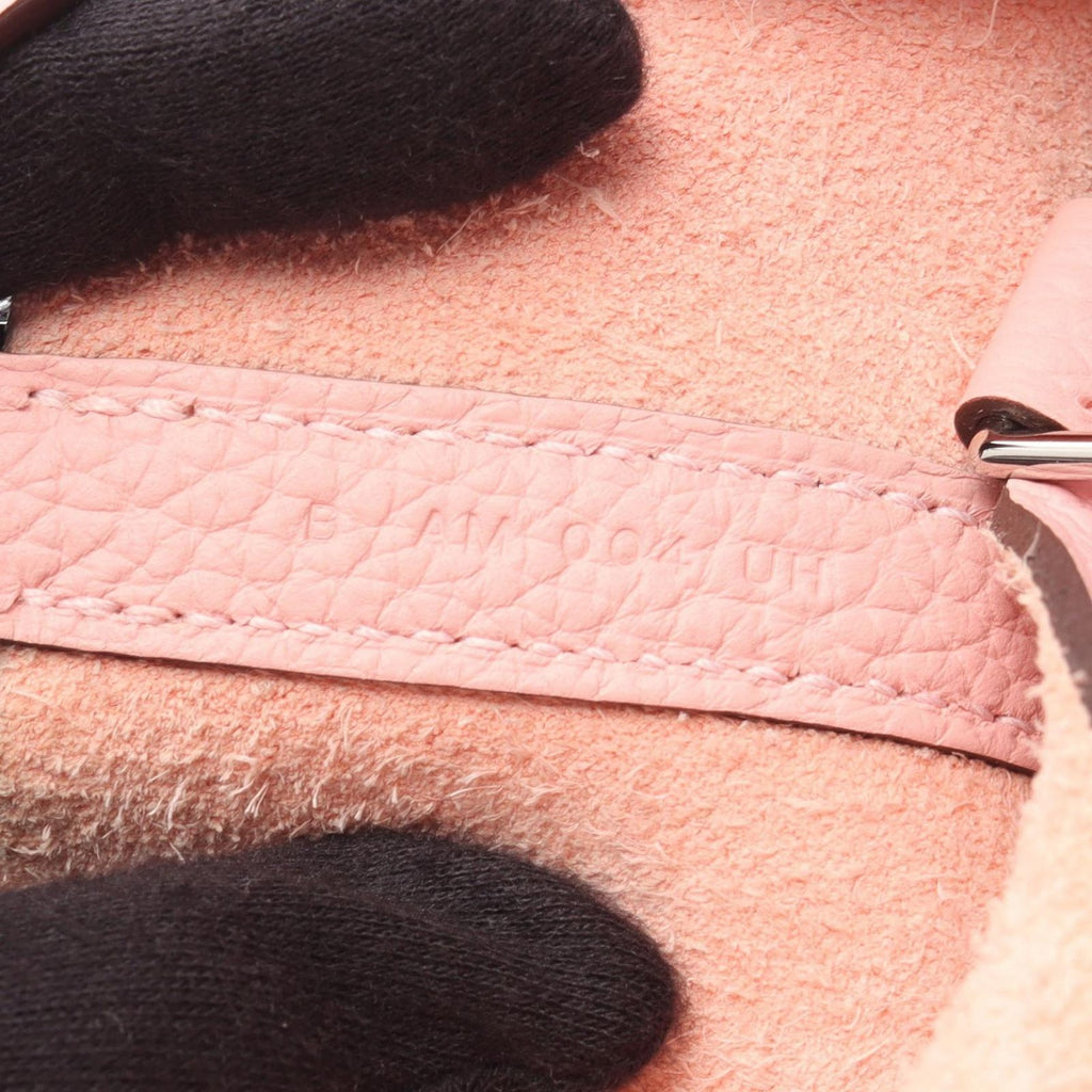 Hermes Handbag Picotin Lock PM Rose Sakura Leather — view 5