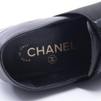 Chanel Loafers CC Logo Leather Patent Shoes — view 5