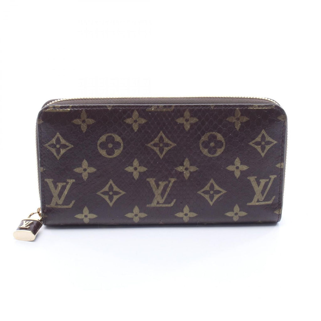 Louis Vuitton Round Wallet Zippy Monogram Exotic Cles
