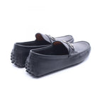 Gucci Casual Shoes Horsebit Black Leather — view 2