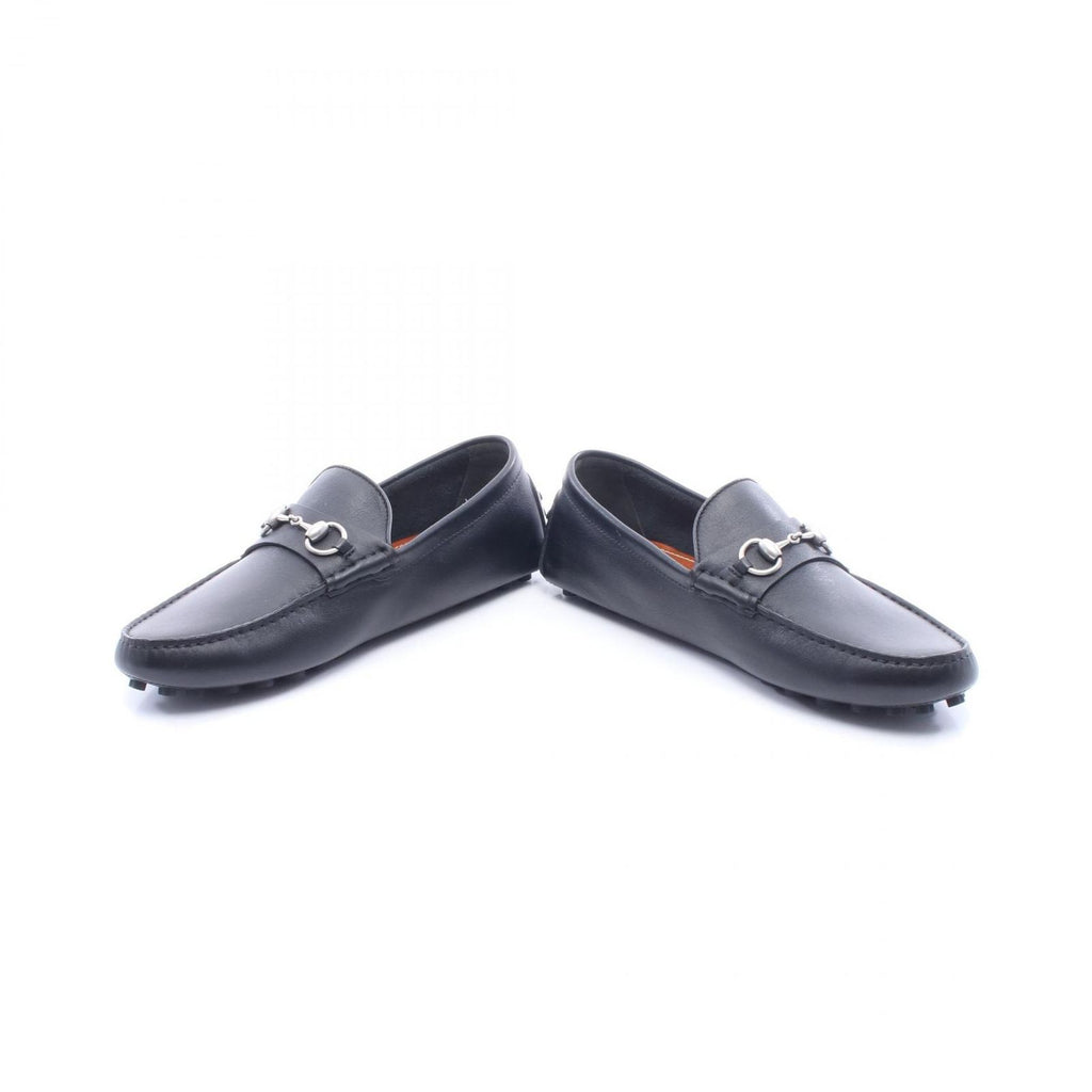 Gucci Casual Shoes Horsebit Black Leather — view 3