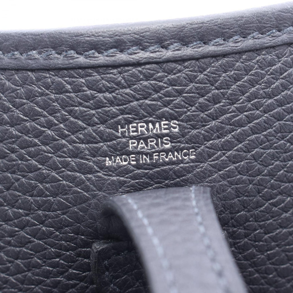 Hermes Shoulder Bag Evelyne TPM Canvas Leather Amazon TPM — view 4