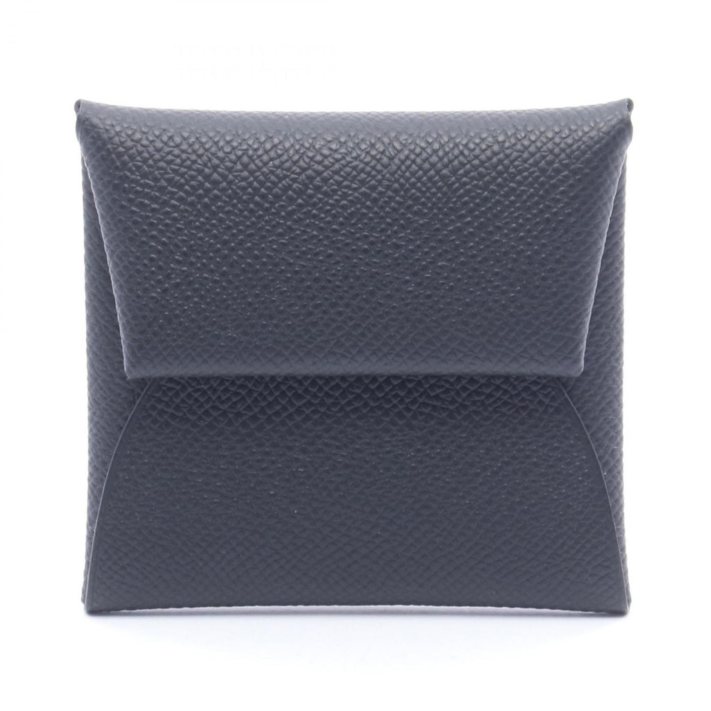 Hermes Coin Case Bastia Black Leather