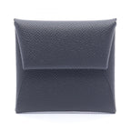 Hermes Coin Case Bastia Black Leather