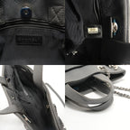 Chanel Shoulder Bag Caviar Quilted CC Logo — view 9
