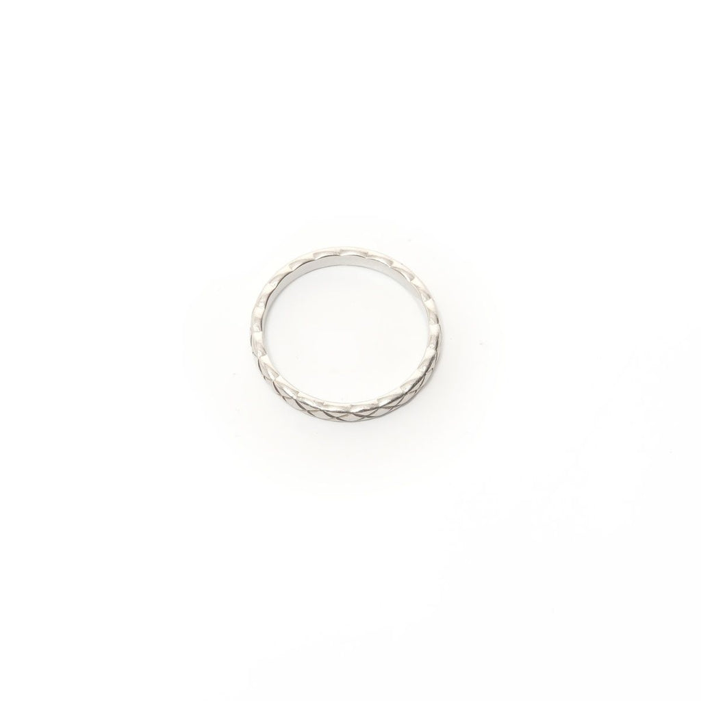 Chanel Ring Platinum Coco