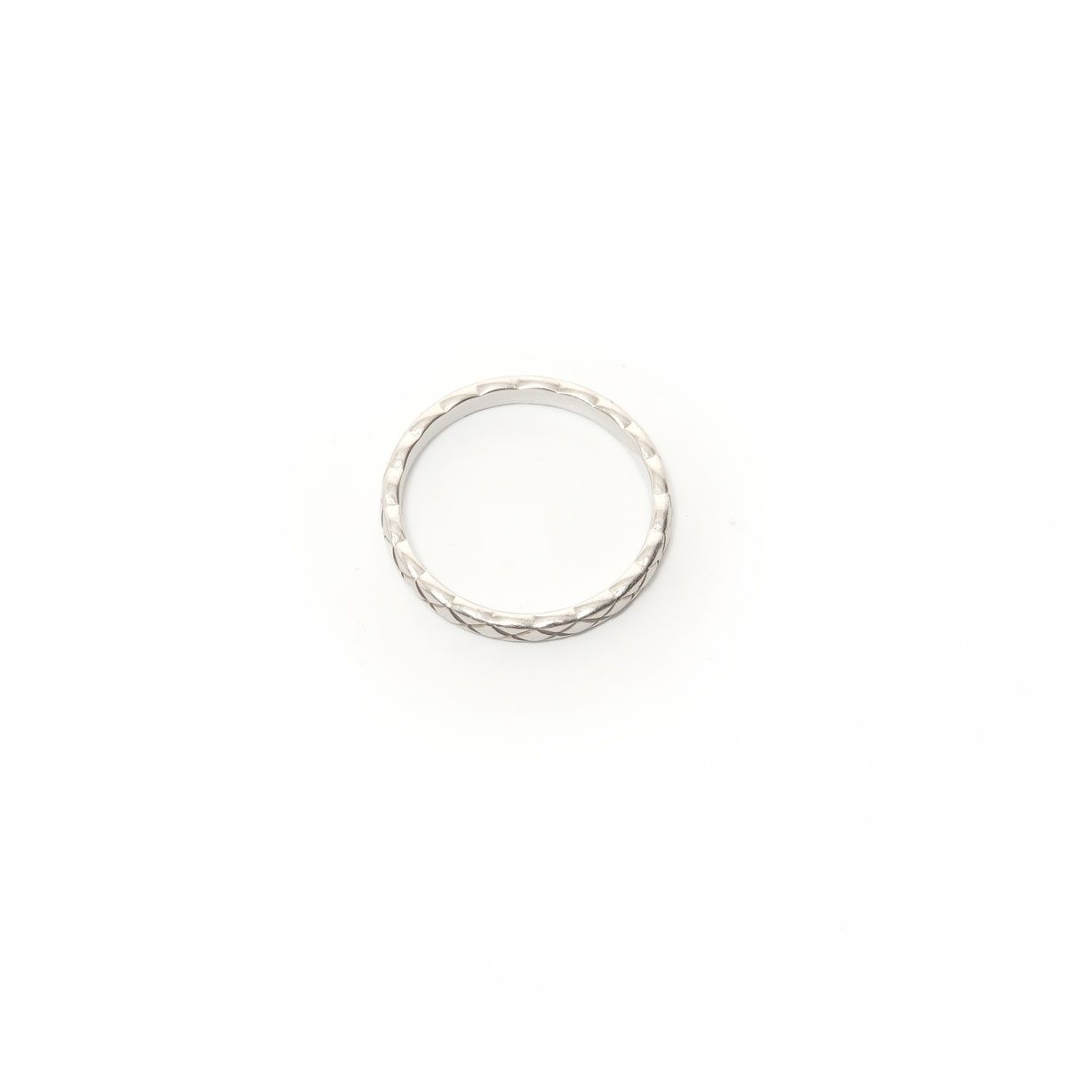 Chanel Ring Platinum Coco