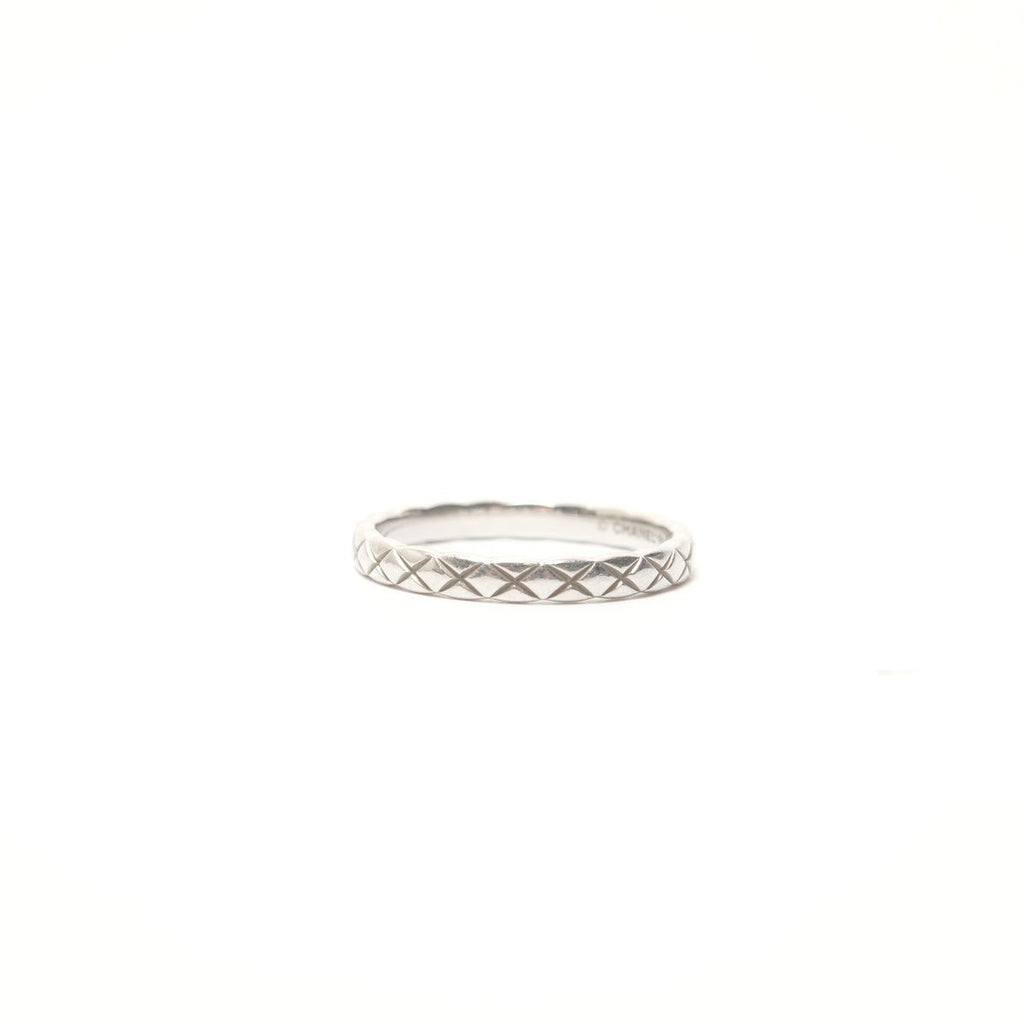 Chanel Ring Platinum Coco