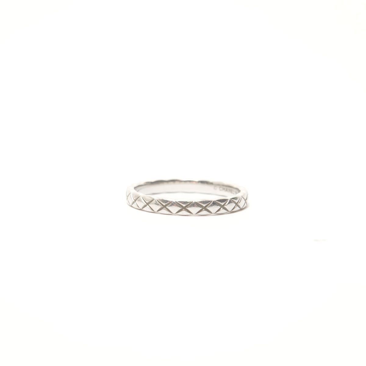 Chanel Ring Platinum Coco