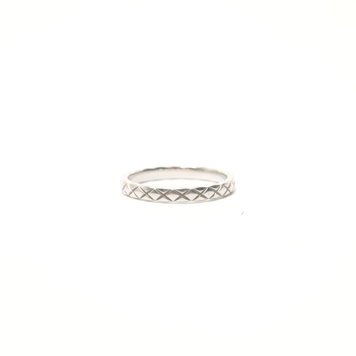 Chanel Ring Platinum Coco