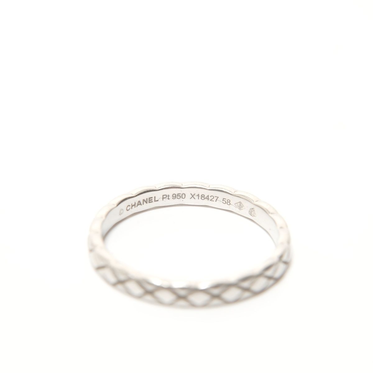 Chanel Ring Platinum Coco