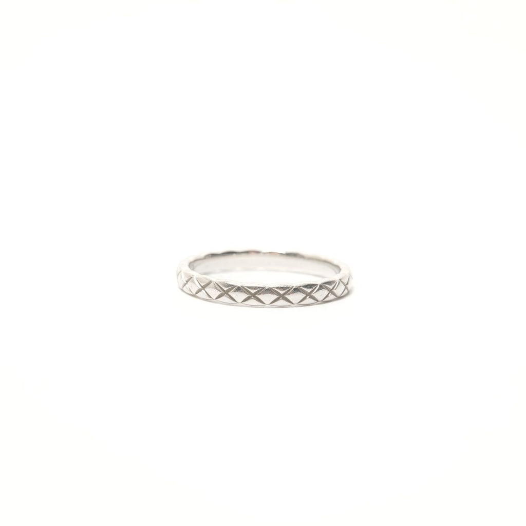 Chanel Ring Platinum Coco