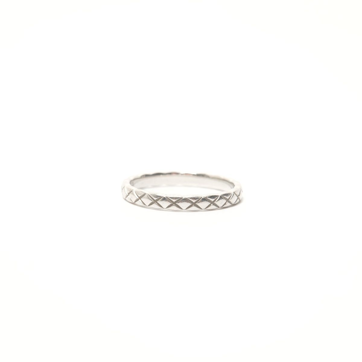 Chanel Ring Platinum Coco