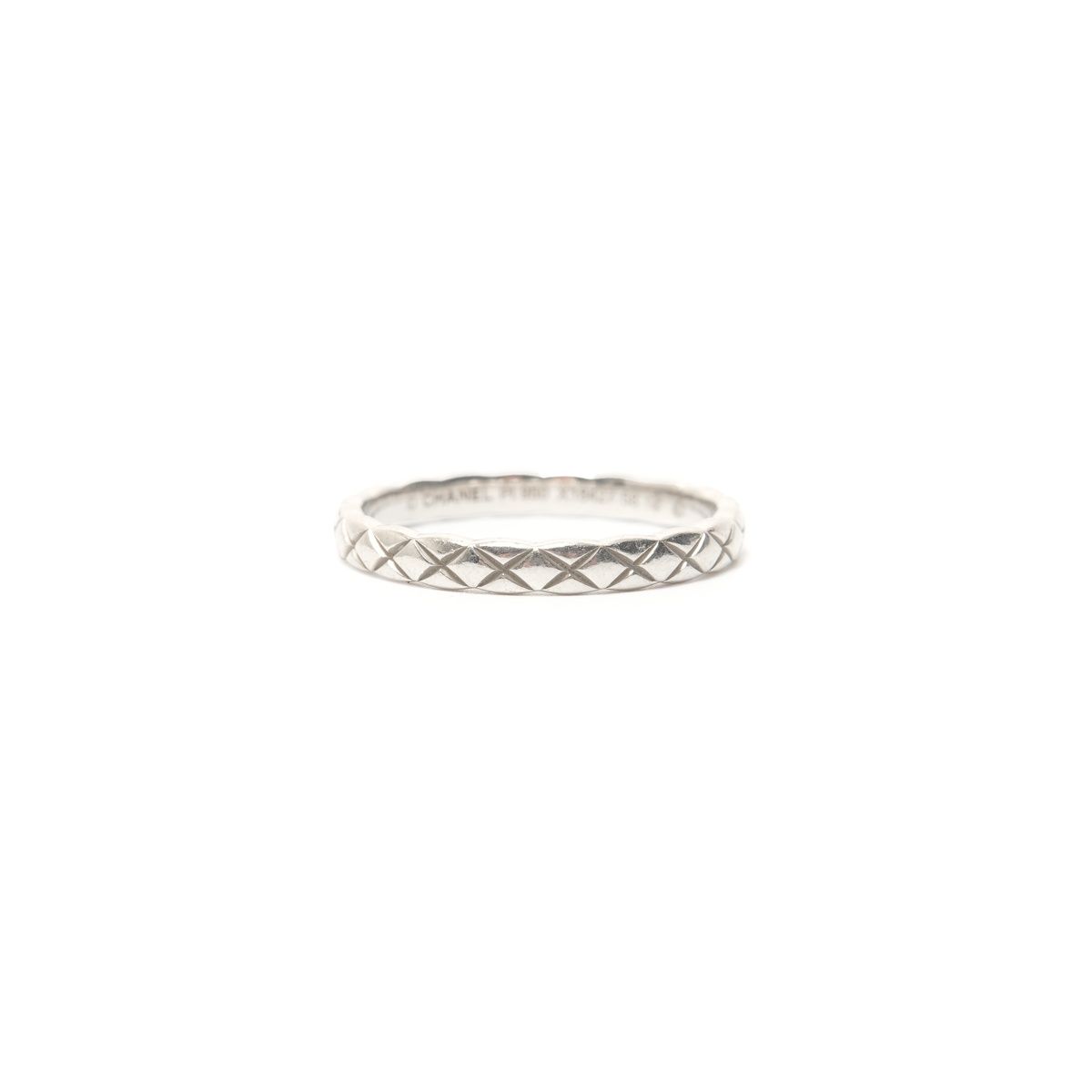 Chanel Ring Platinum Coco