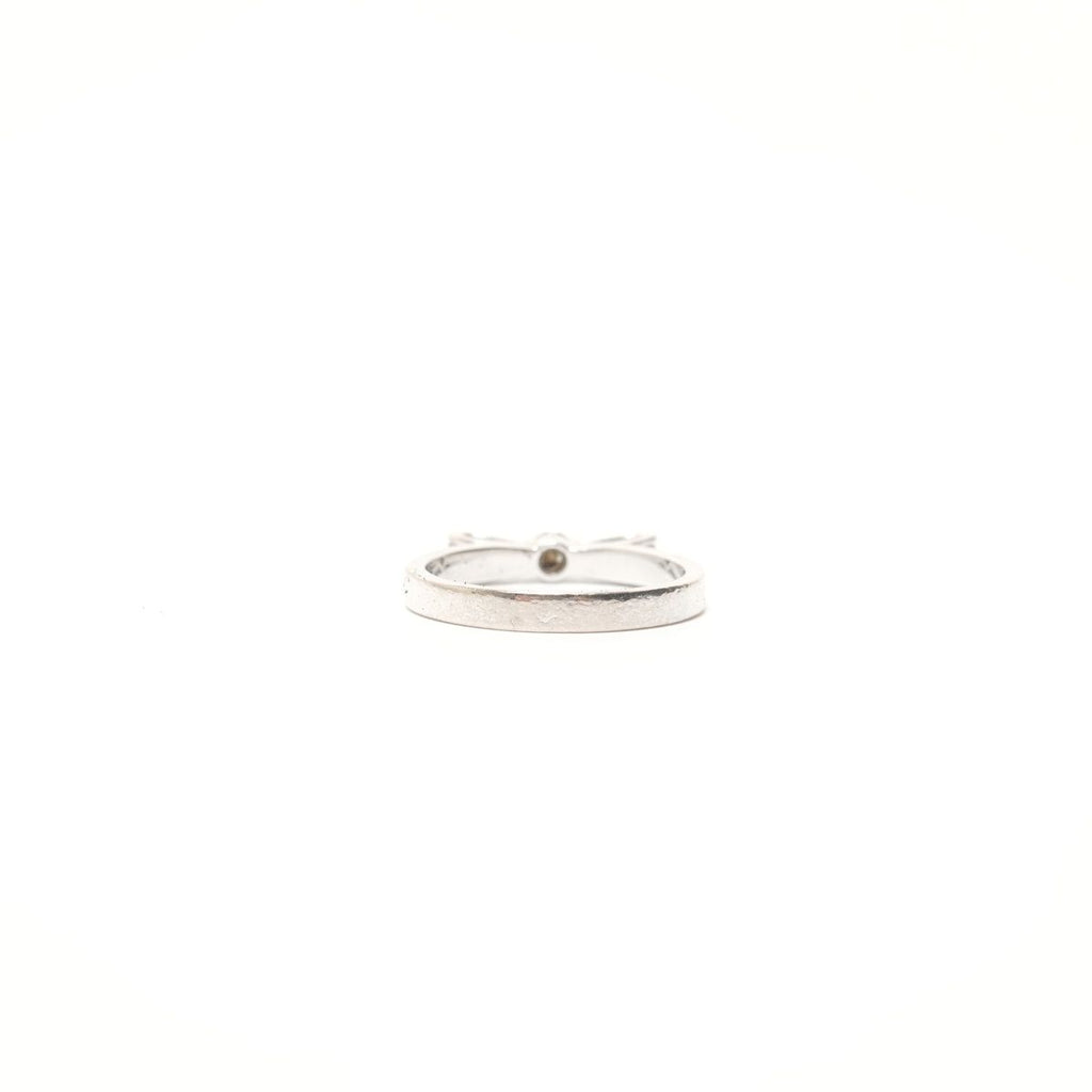 Chanel Ring Ribbon Silver