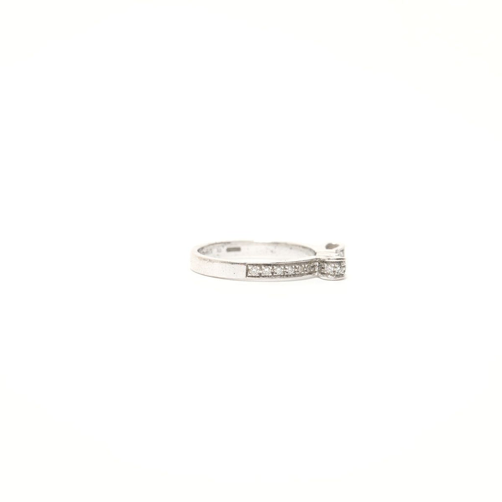 Chanel Ring Ribbon Silver