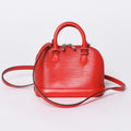 Louis Vuitton Nano Alma Shoulder Bag Epi Leather Castilian