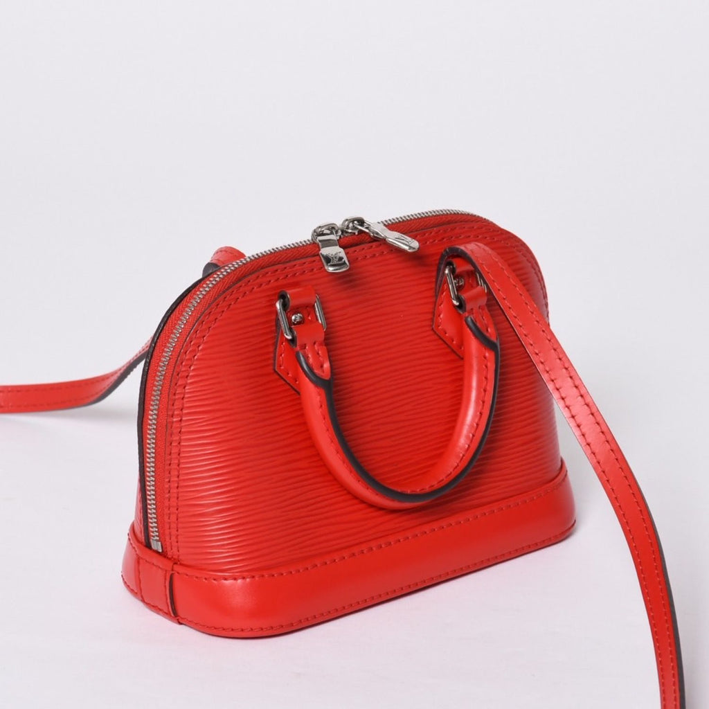 Louis Vuitton Nano Alma Shoulder Bag Epi Leather Castilian — view 3