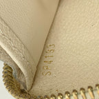 Louis Vuitton Monogram Empreinte Zippy Wallet Zipper White — view 8