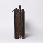 Louis Vuitton Special Order Trunk Case 45 President Monogram Illusion Brown — view 4