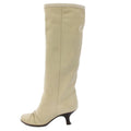 Louis Vuitton Long Boots Leather 36 Beige