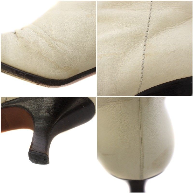 Louis Vuitton Long Boots Leather 36 Beige — view 9