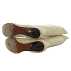 Louis Vuitton Long Boots Leather 36 Beige — view 4