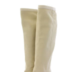 Louis Vuitton Long Boots Leather 36 Beige — view 7