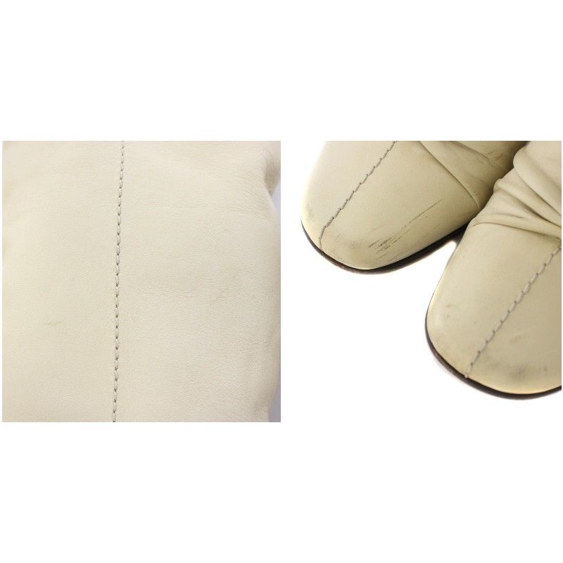 Louis Vuitton Long Boots Leather 36 Beige — view 8