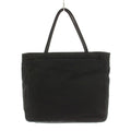 Prada Tote Nylon Triangle Logo Black KU