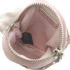 Prada Triangle Logo Shoulder Bag Nylon Pink — view 6