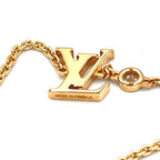 Louis Vuitton Pendentif Idyll Blossom LV Diamond Clear Pink Gold Necklace — view 4