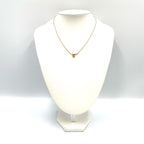 Louis Vuitton Pendentif Idyll Blossom LV Diamond Clear Pink Gold Necklace — view 7