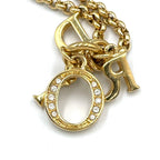 Dior Vintage Logo Gold Plated Necklace — view 9