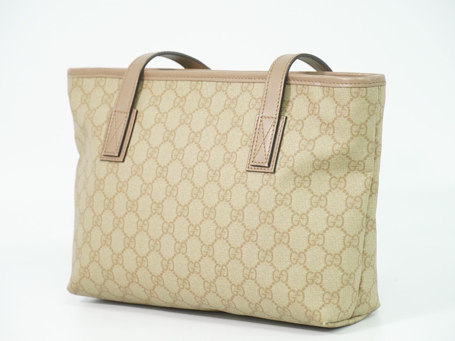 Gucci GG Supreme Tote Beige Pink — view 2