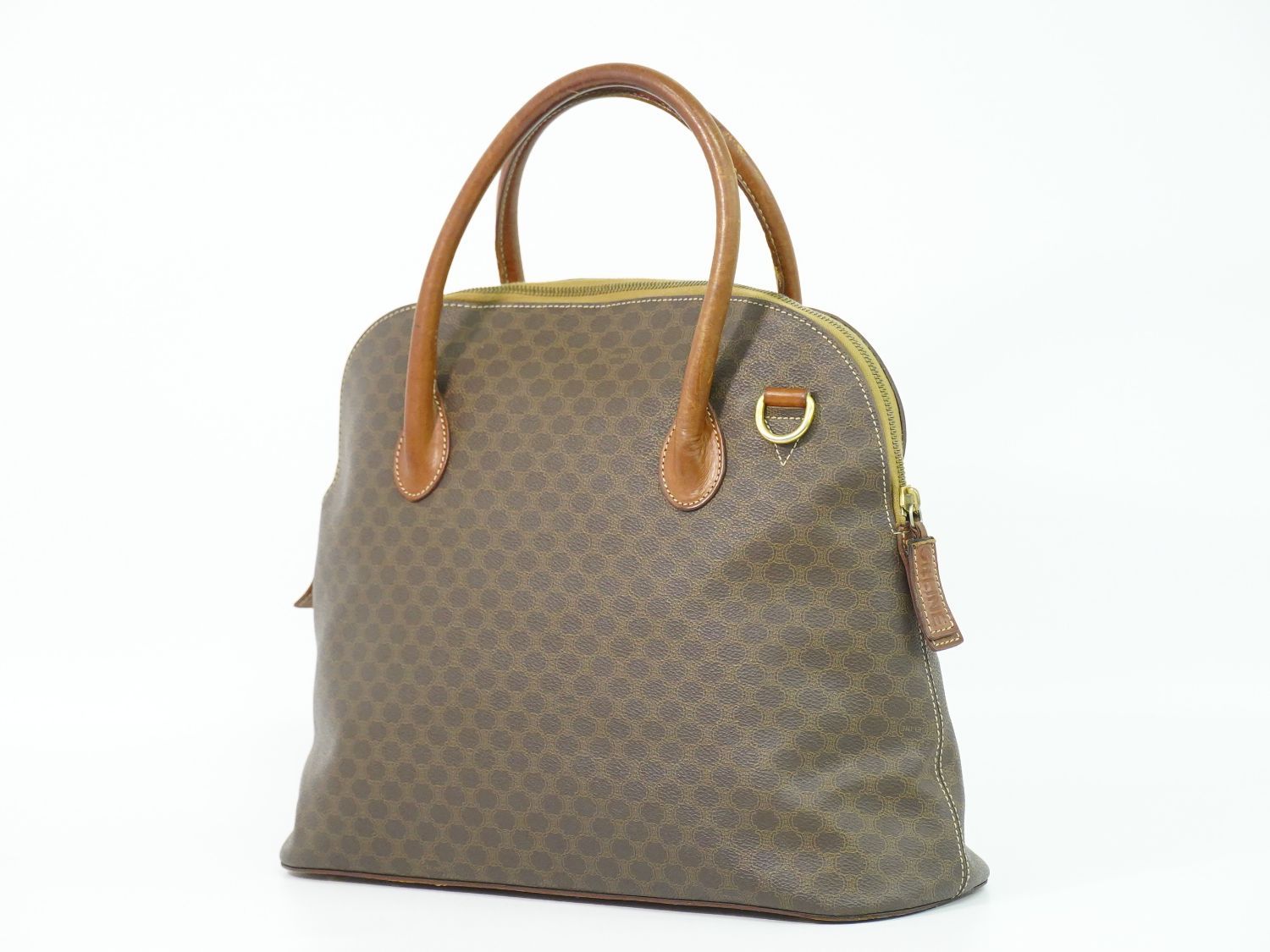 Celine Macadam Handbag Brown Bag — view 2