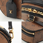 Louis Vuitton Monogram Reverse Mini Boite Chapeau Shoulder Bag Reactive Brown — view 9