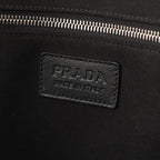 Prada Adidas City Calfskin Leather World Limited 700 Pieces Logo Boston Bag — view 7