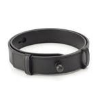 Loewe Leather Embossed Logo Belt Black