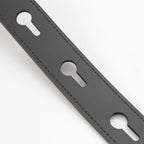 Loewe Leather Embossed Logo Belt Black — view 7