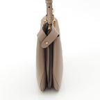 Fendi Peekaboo Soft Small Dove Gray Leather 2-Way Shoulder Handbag Ju — view 3