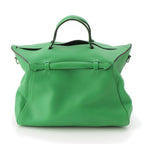 Hermes Oxa 3way Shoulder Handbag Ever Color Bamboo