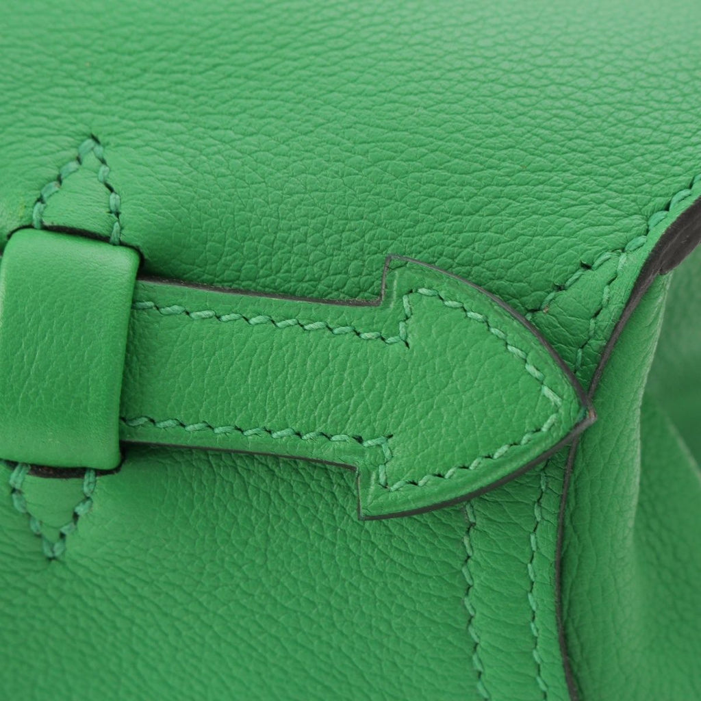 Hermes Oxa 3way Shoulder Handbag Ever Color Bamboo — view 8