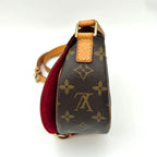 Louis Vuitton Tambourine Shoulder Bag Canvas Leather Monogram Brown — view 4
