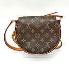 Louis Vuitton Tambourine Shoulder Bag Canvas Leather Monogram Brown — view 2