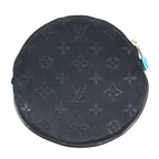 Louis Vuitton Coin Case Comte de Fais Apple Monogram Satin Canvas Black — view 2