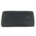 Louis Vuitton Wallet Vertical Zippy Taurillon Leather Noir Black