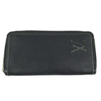 Louis Vuitton Wallet Vertical Zippy Taurillon Leather Noir Black