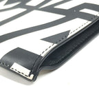 Fendi Clutch Logo Leather Black — view 6